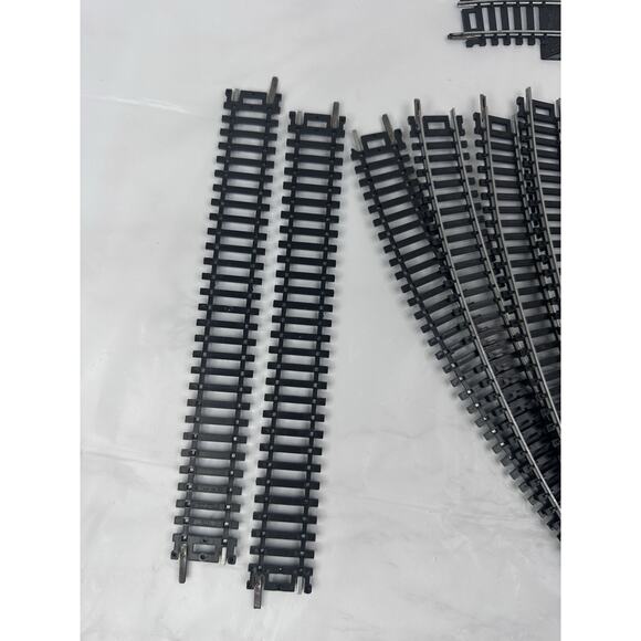 Tyco Train Track HO Scale 25671 18R Curve Terminal Rerailer Vintage 14pc Mixed - Picture 2 of 10